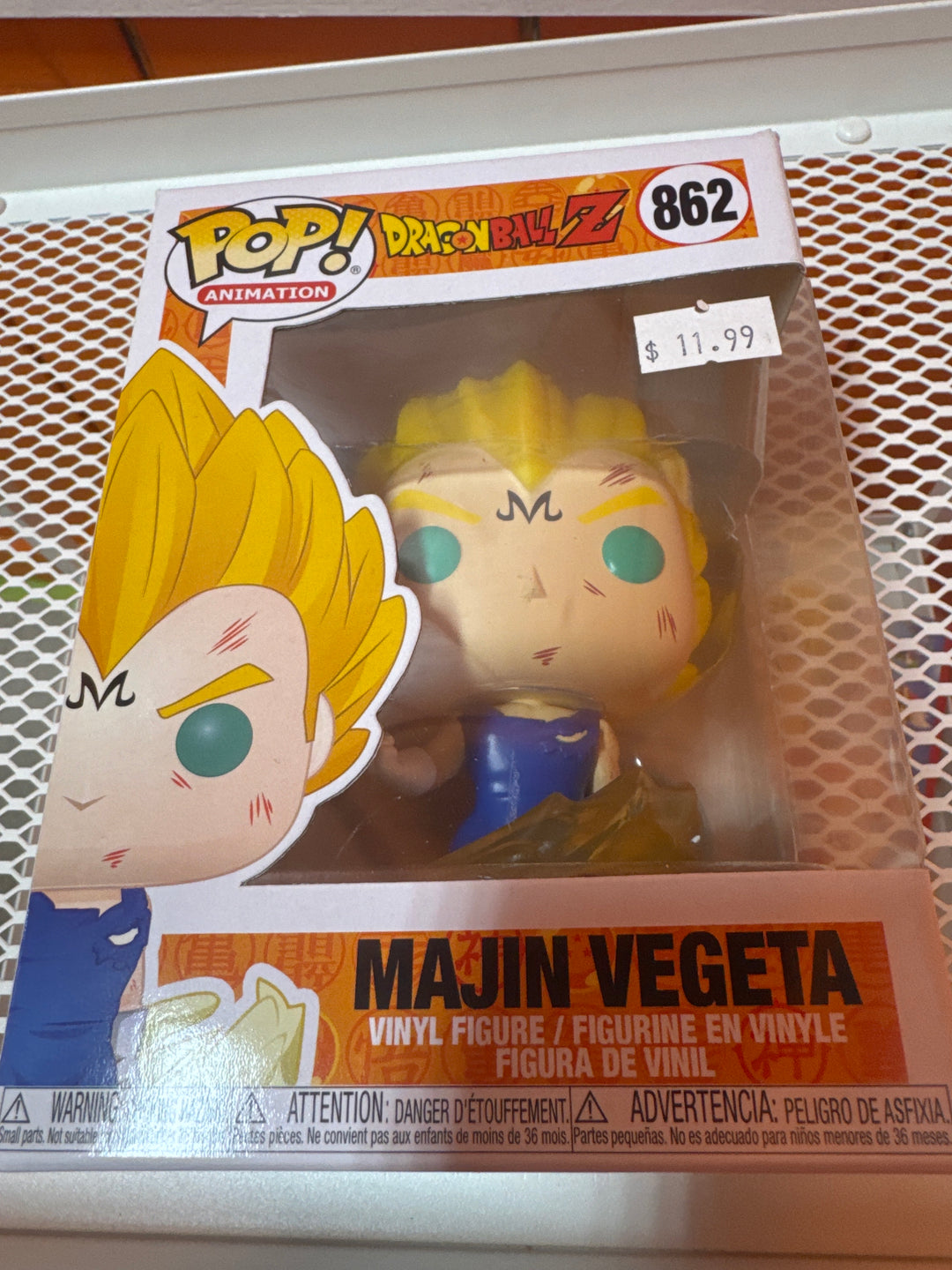 Funko Pop! Majin Vegeta #862 Dragon Ball Z FP4826