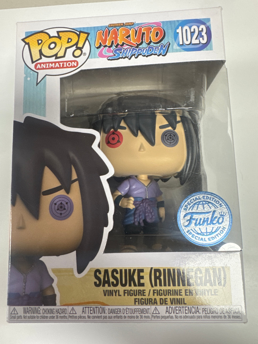 Funko Pop! Sasuke (Rinnegan) #1023 (Special Edition) Naruto Shippuden -  FP91126