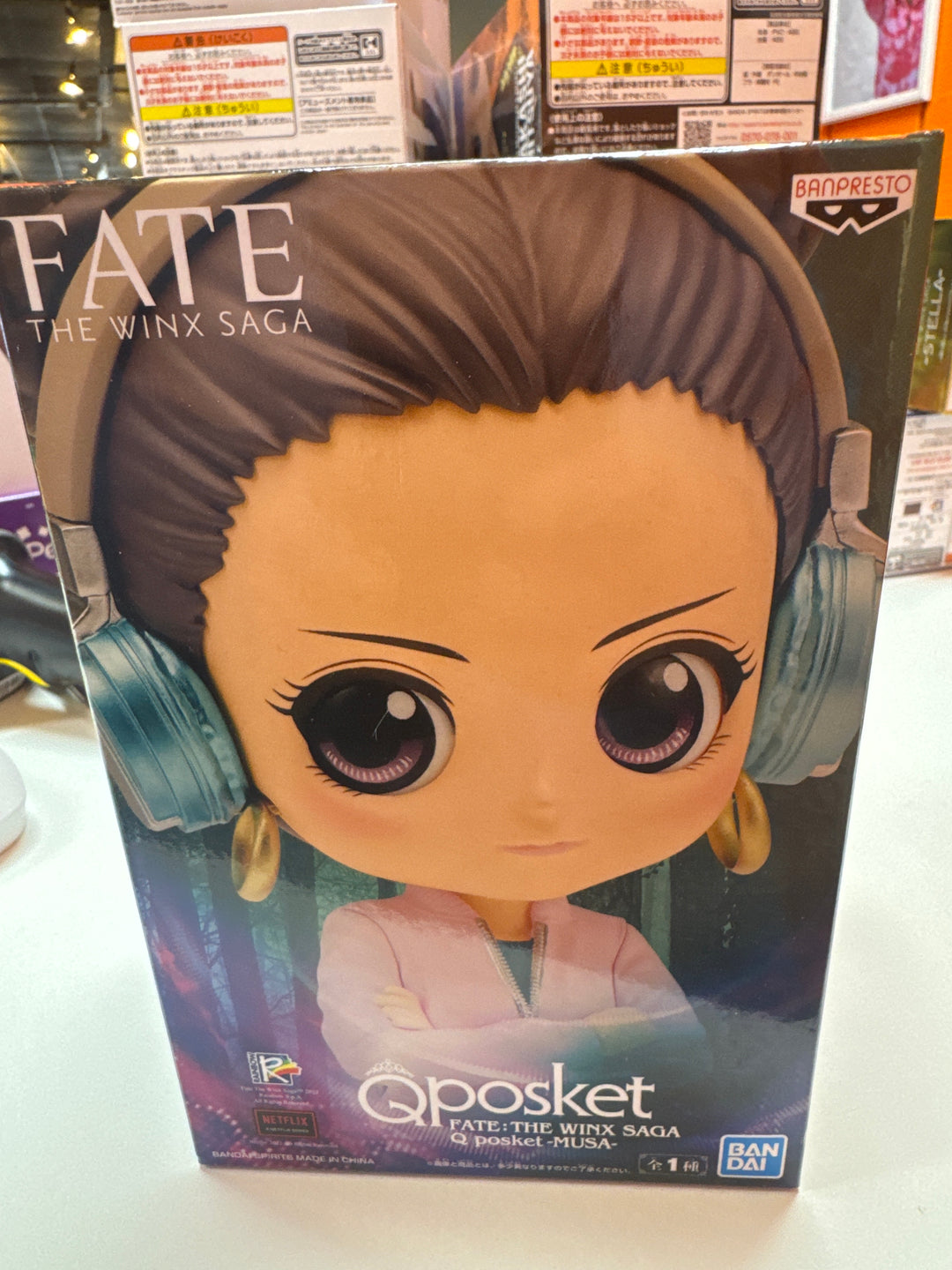 Banpresto Bandai Q posket Fate The Winx Saga MUSA Figure  MD31826