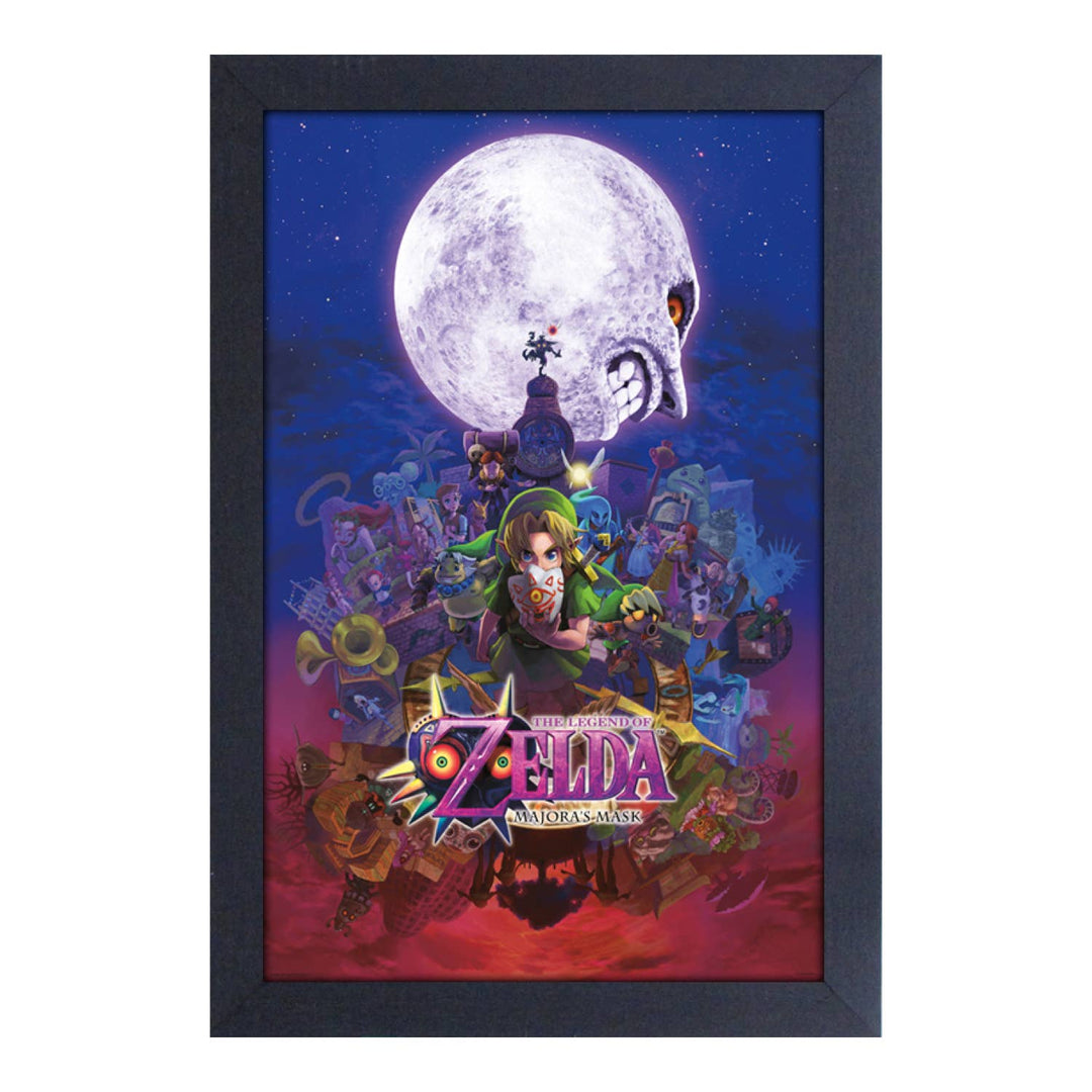 Zelda Majora’s Mask Framed Art Print