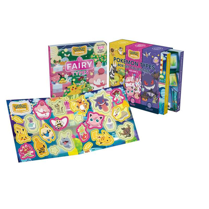 Pokémon Primers Types: Box Set Collection Volume 2 by Josh  Bates NE32526