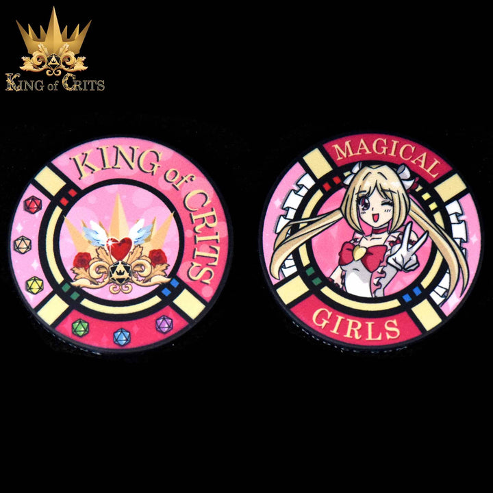 King of Crits Magical Girls - 11 Dice Set NE4226