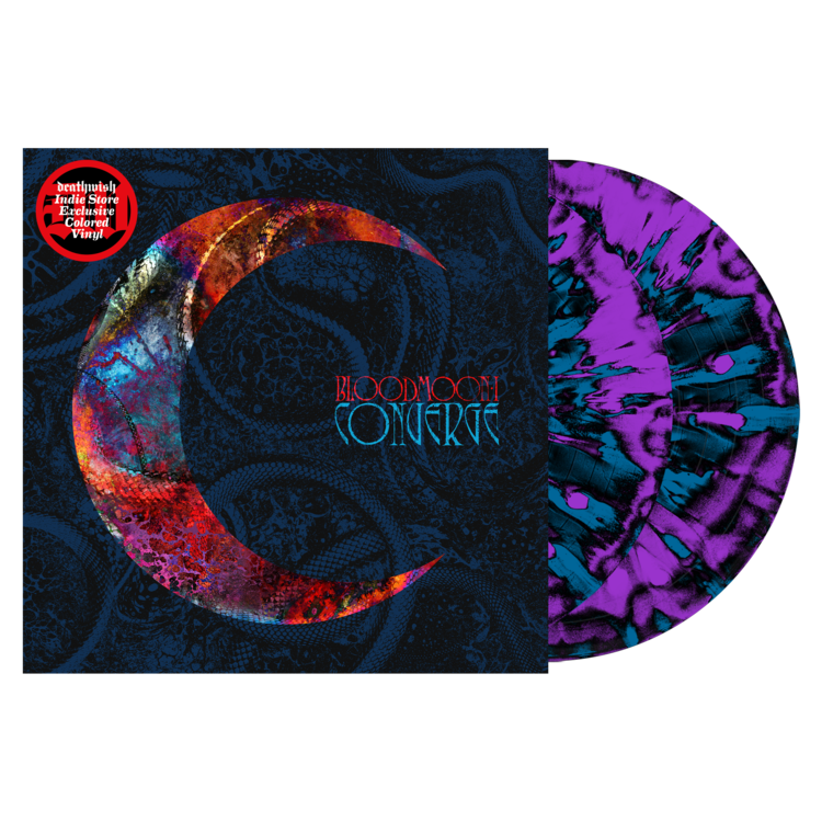 Converge - Bloodmoon: I  [2LP] (Black/Navy/Neon  Purple Mix Vinyl, indie-retail  exclusive) - Vinyl Record NVR52026