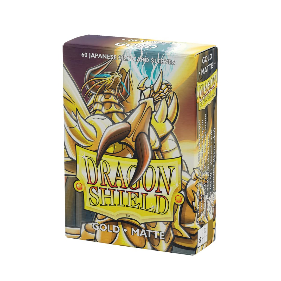 Dragon Shield Sleeves: Japanese- Matte Gold (60 ct.) MD51326