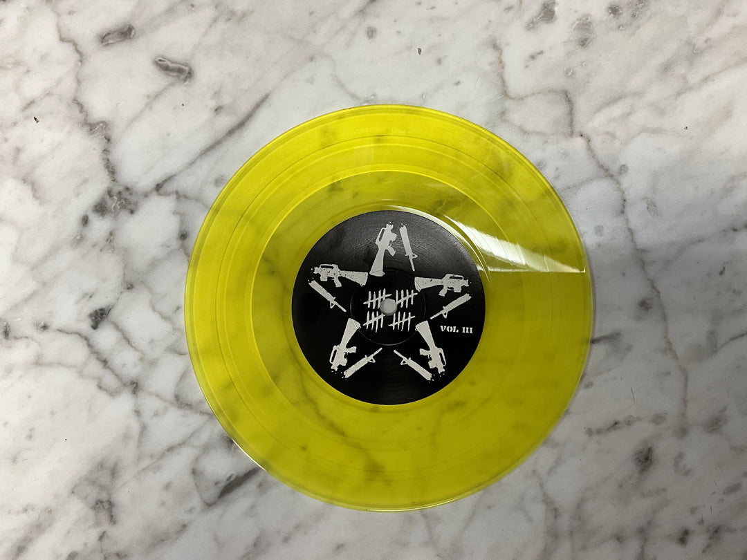 Anti-Flag / Worship This! - 20 Years of Hell: Volume 3 (December 2013 Yellow Translucent Vinyl, Numbered) Very Good Plus VR101726