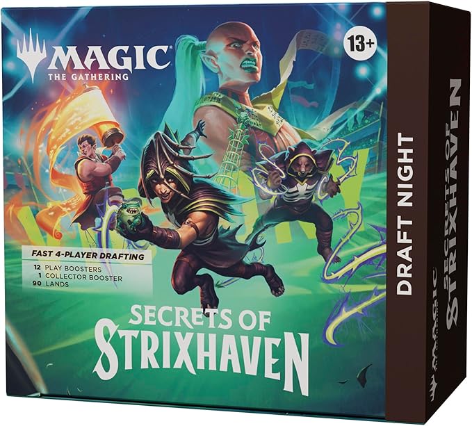 Magic: The Gathering Secrets of Strixhaven - Draft Night Box (Available 4/24/26, In Store Pick Up Only)