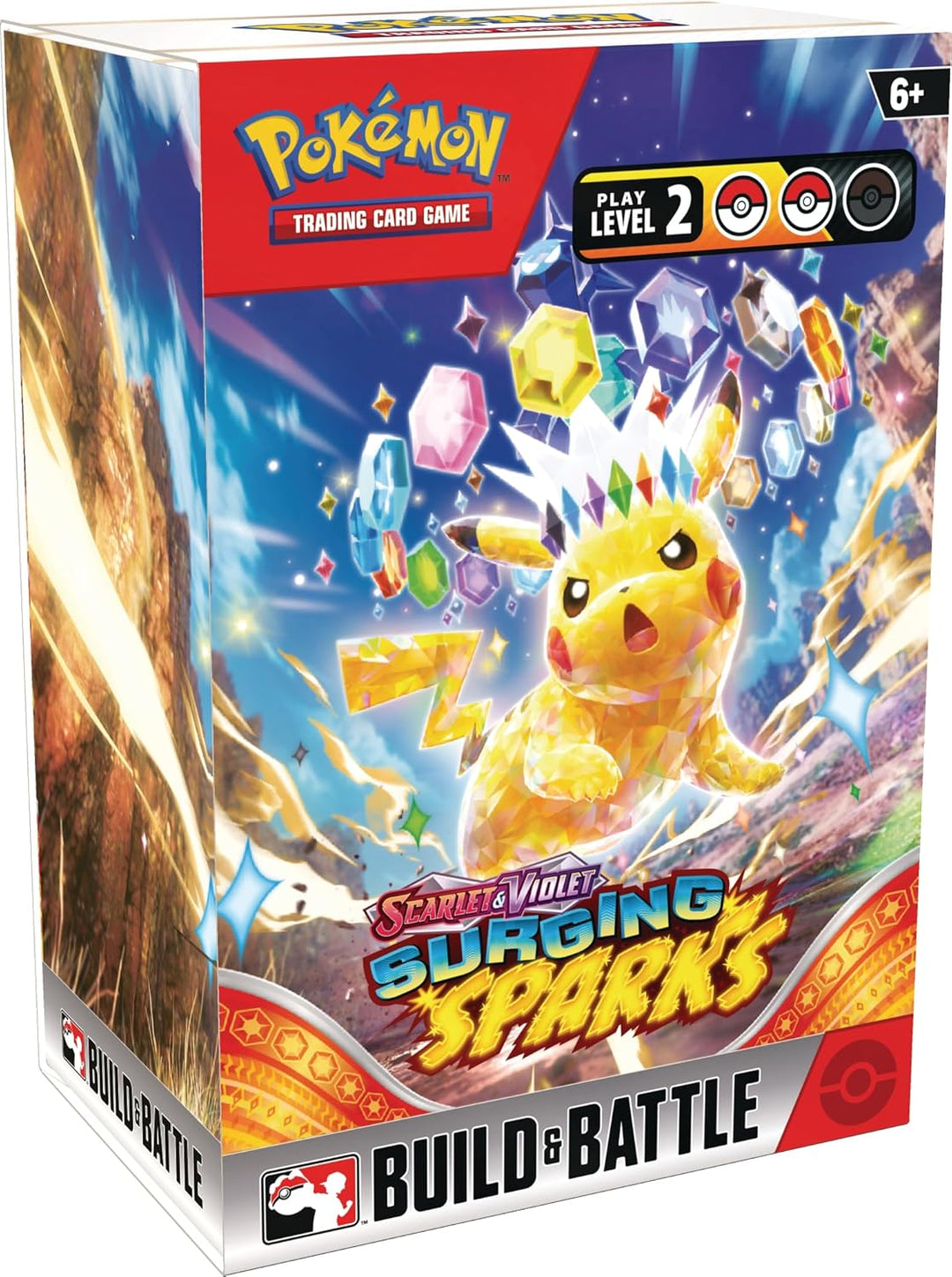 Pokemon TCG Surging Sparks Build & Battle Box