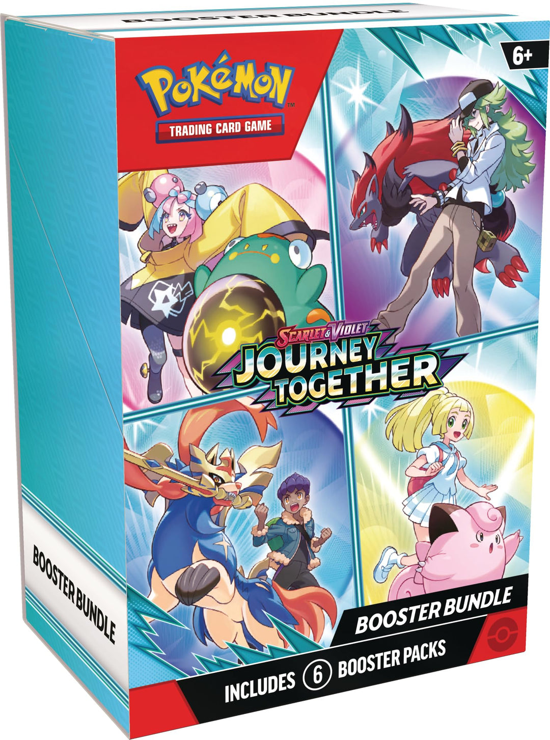 Pokemon Trading Card Game: Scarlet & Violet— Journey Together Booster Bundle