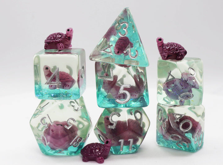 Gummy Turtle RPG Dice Set - NE043026
