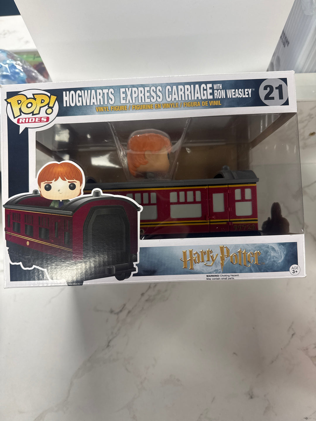 Funko Pop! Hogwarts Express Engine With Ron Weasley #20 Harry Potter FP72026