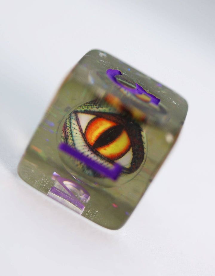 Venom Dragon Eye RPG Dice Set - NE043026