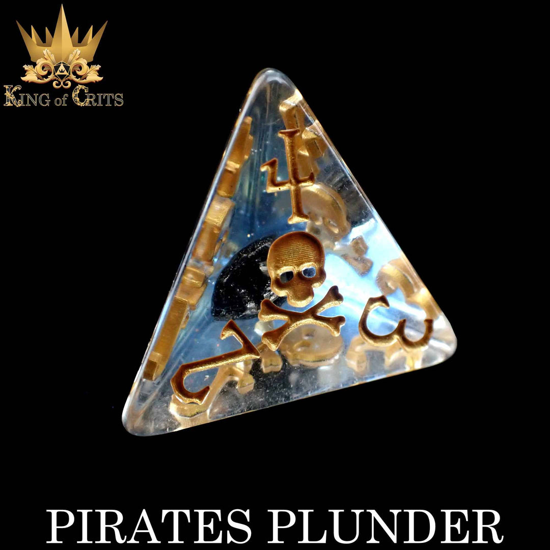 King of Crits Pirates Plunder - 11 Dice Set NE4226
