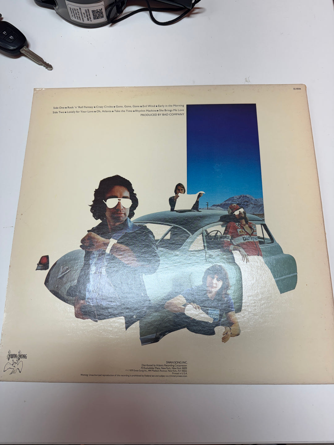 Bad Company - Desolation Angels (VG Condition) Vinyl Record   VR31726