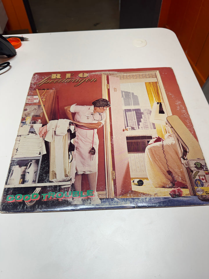Reo Speedwagon - Good Trouble (VG Condition) Vinyl Record   VR31726