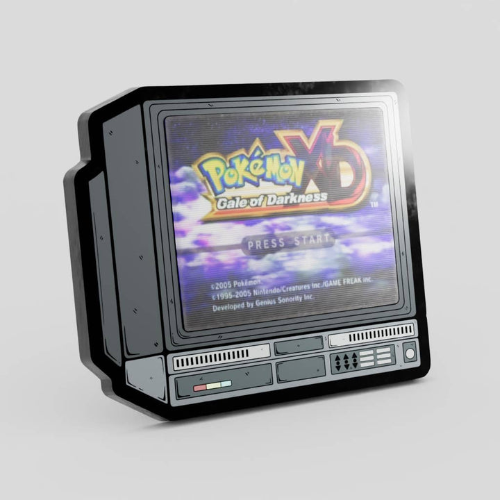 2.5" Lenticular Pokemon Gale Darkness CRTV Enamel Pin - NE32726