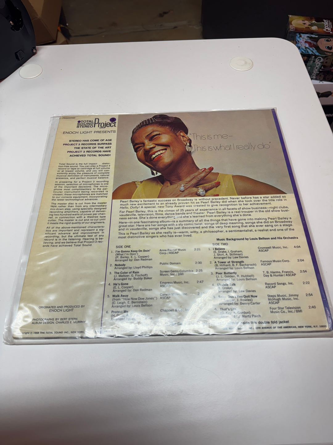 Pearl Bailey - The Real Pearl - (NM Condition) Vinyl Record VR32326