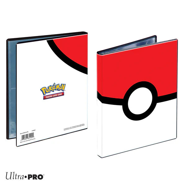 Ultra Pro Pokemon TCG 4-Pocket Portfolio Poké Ball (Fits 80 Cards & 4 Oversized)   NA61026