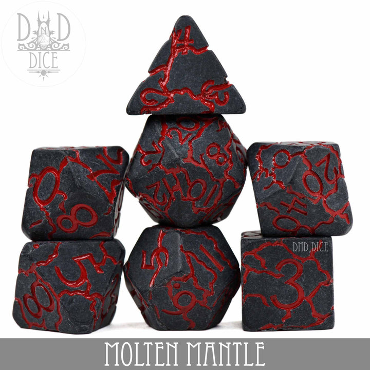 King of Crits Molten Mantle Dice Set NE4226