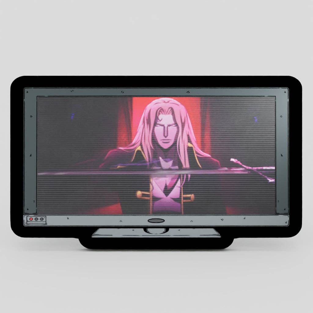 Monitor Lenticular Castlevania Alucard Enamel Pin EN81926