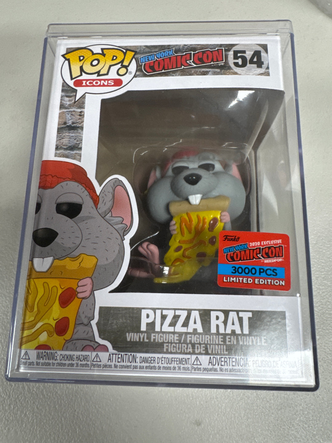 Funko Pop! Pizza Rat #54 (3000 PCS)  New York Comic Con  FP72426