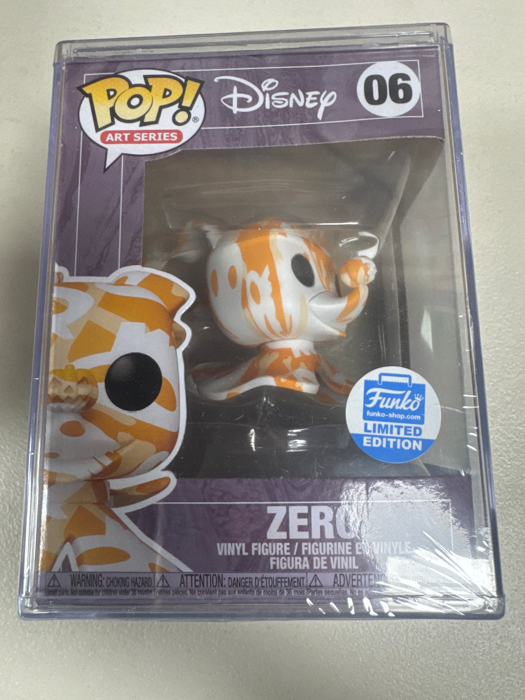 Funko Pop! Zero (Art Series) #06 Limited Disney The Nightmare Before Christmas FP72826