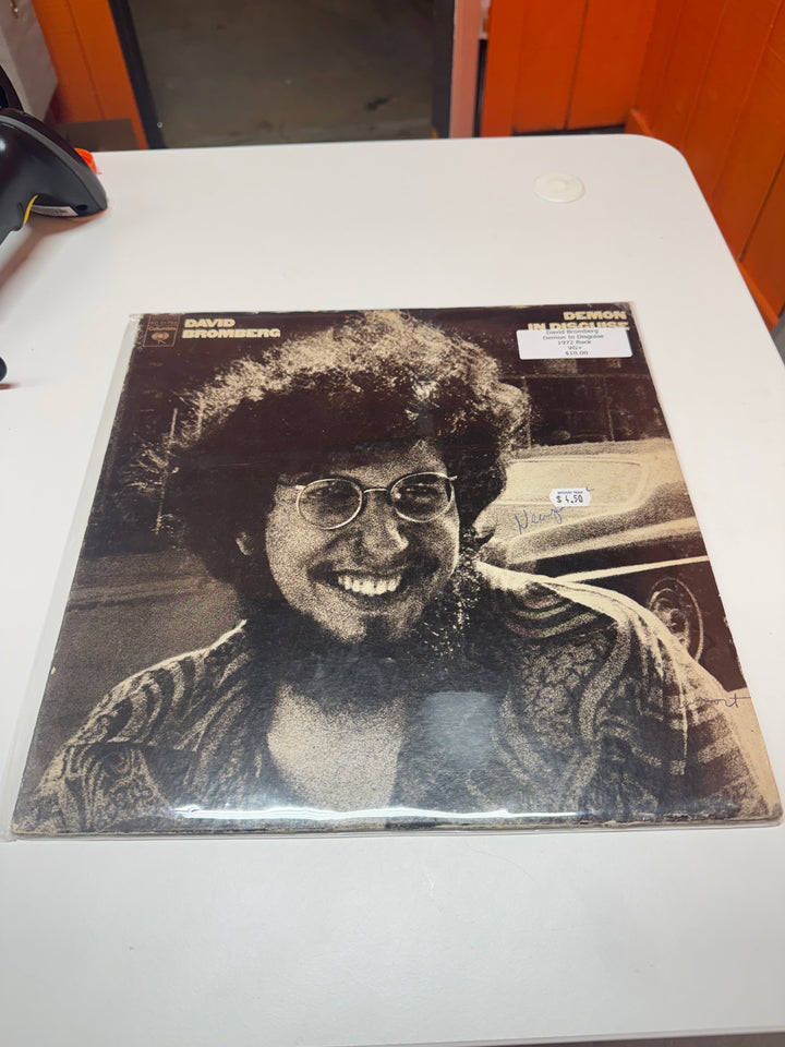 David Bromberg - Demon in Disquise (VG Condition) Vinyl Record   VR31826