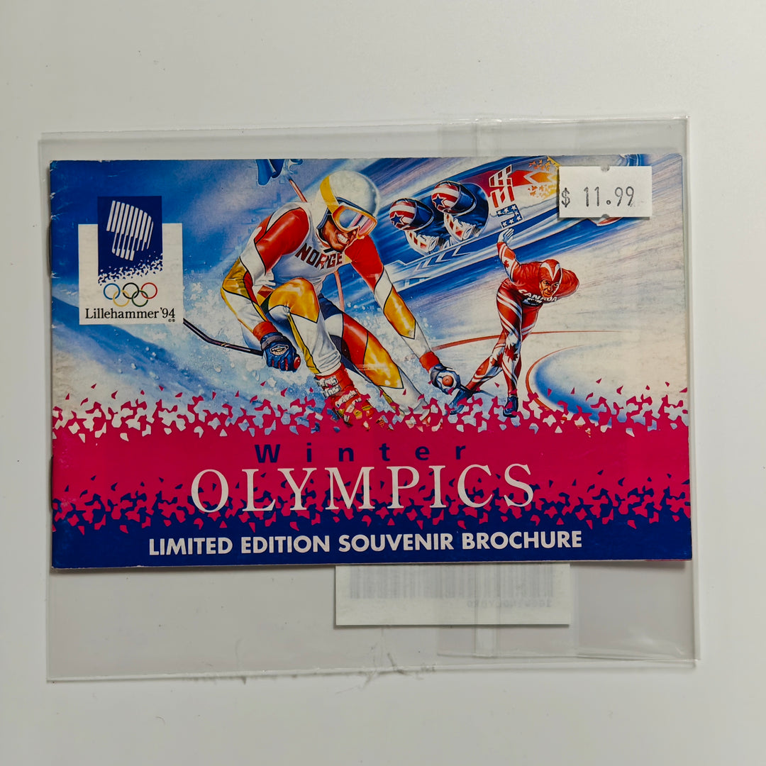 Winter Olympics Limited Edition Game Gear Manual - SEGA Game Gear Manual ONLY MO62726