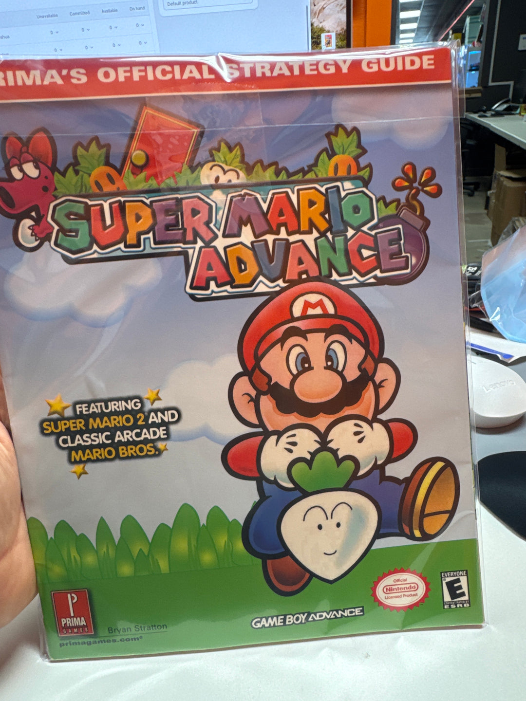 Super Mario Advance Strategy Guide (Prima) ST5626