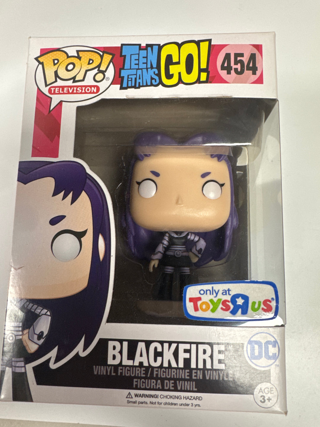 Funko Pop! Blackfire #454 Toy's R' Us Teen Titans Go! FP81726