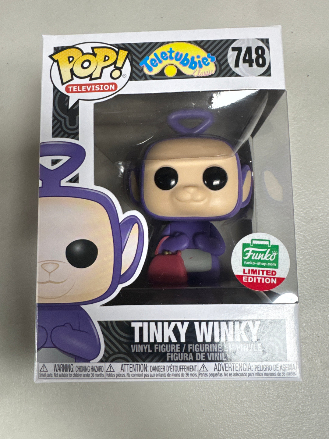 Funko Pop! Tinky Winky #748 Limited Teletubies Classic FP92926