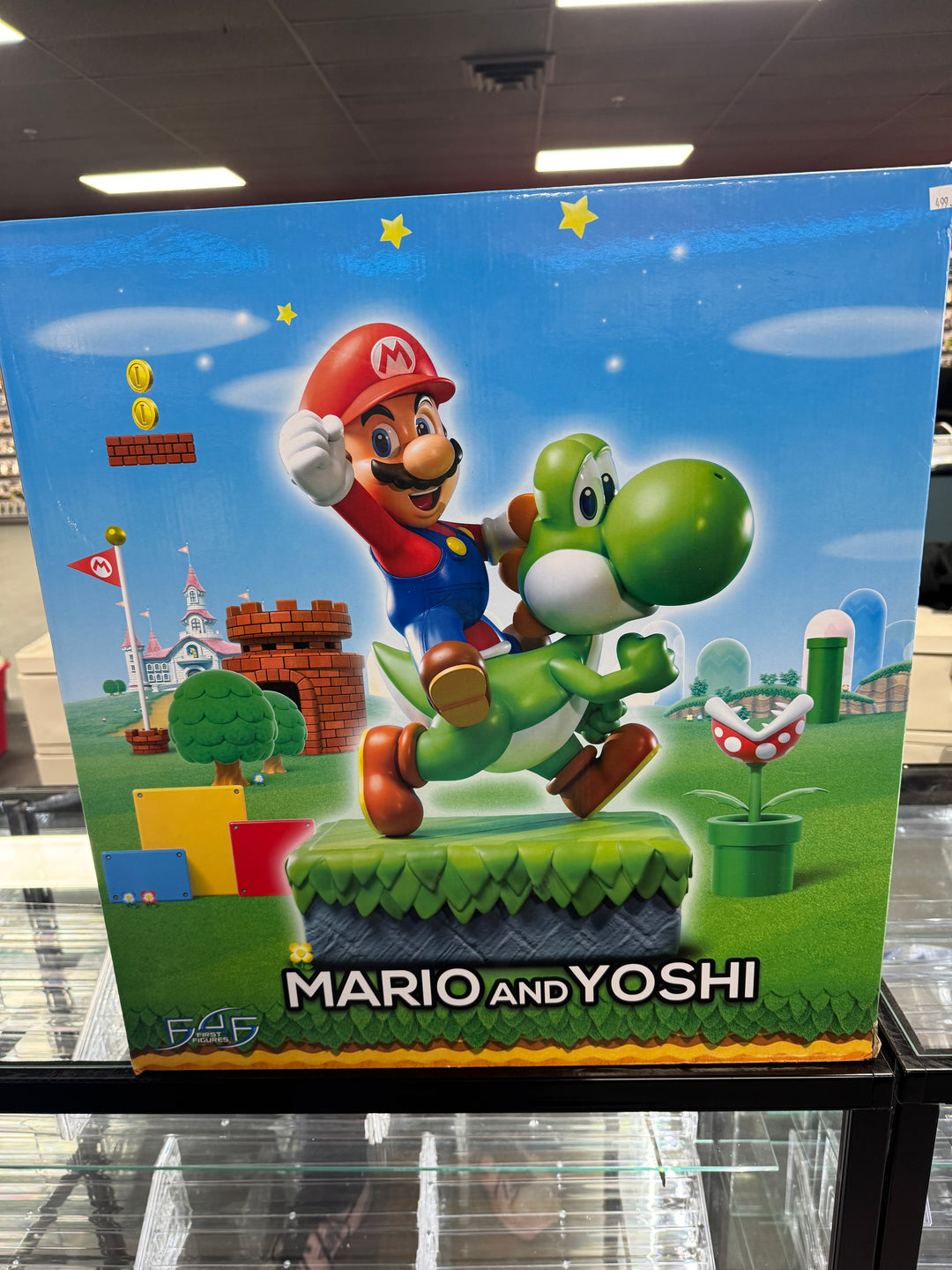 Mario and Yoshi Resin Statue (Limited to 1300) by First 4 Figures MD42326