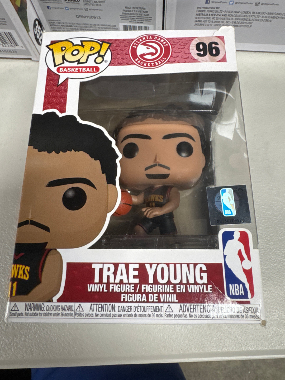 Funko Pop! Trae Young #96 Atlanta Hawks NBA  FP81826