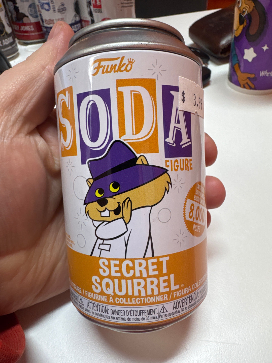Funko Soda - Secret Squirrel - Opened MD31326