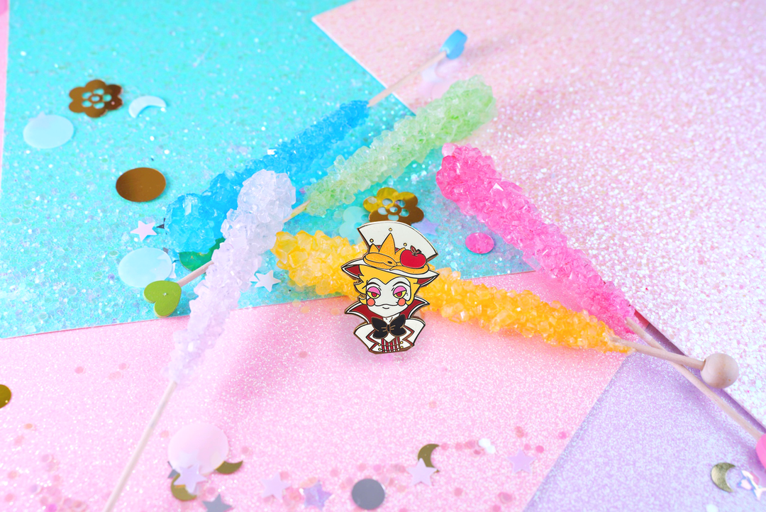 Lucifer Hazbin Hotel Enamel Pin NE33126