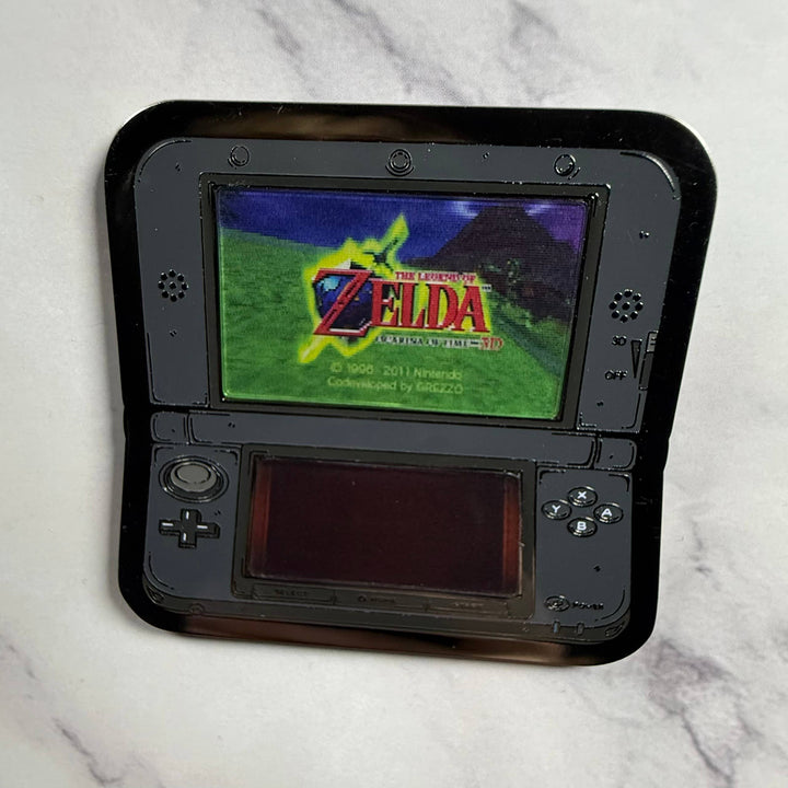 3DS 2.5" Lenticular Ocarina Zelda Pin - NE32726
