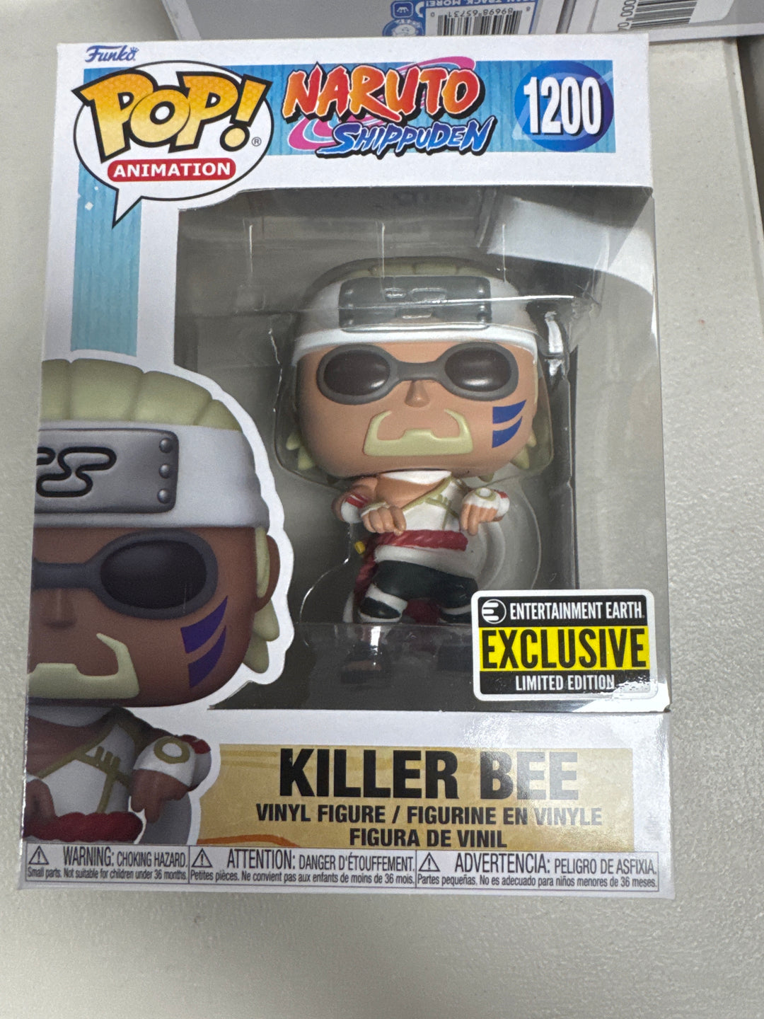 Funko Pop! Killer Bee #1200 Enertainment Earth Naruto Shippuden FP92926