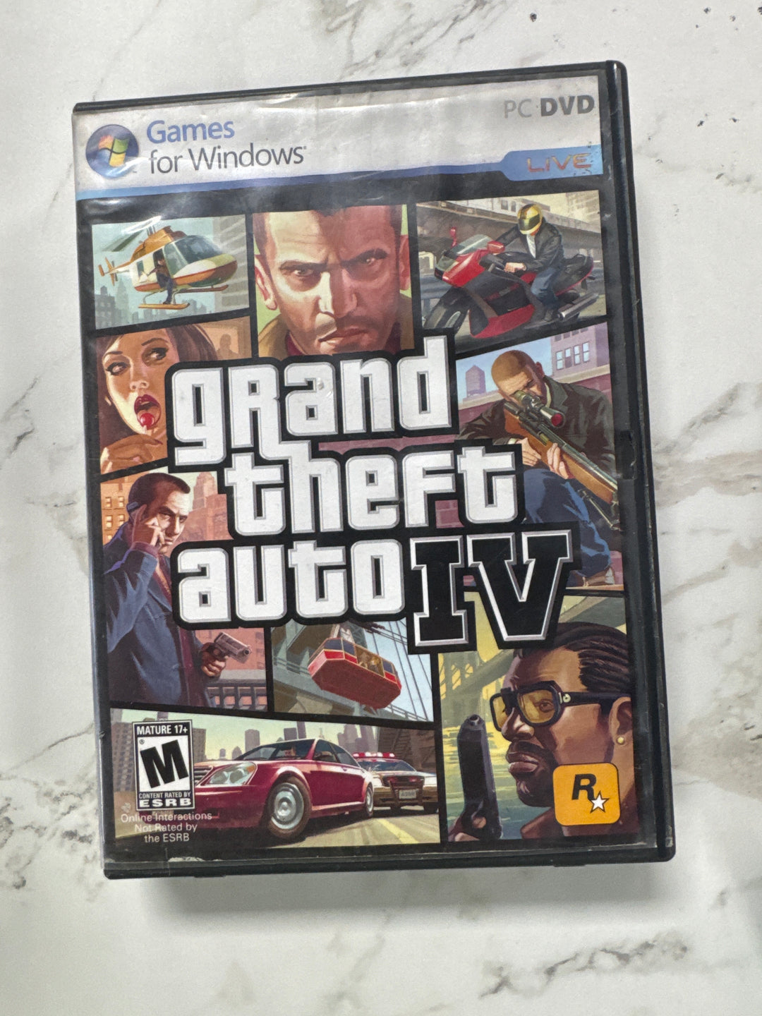 Grand Theft Auto IV 4 - PC DVD-ROM PC61526