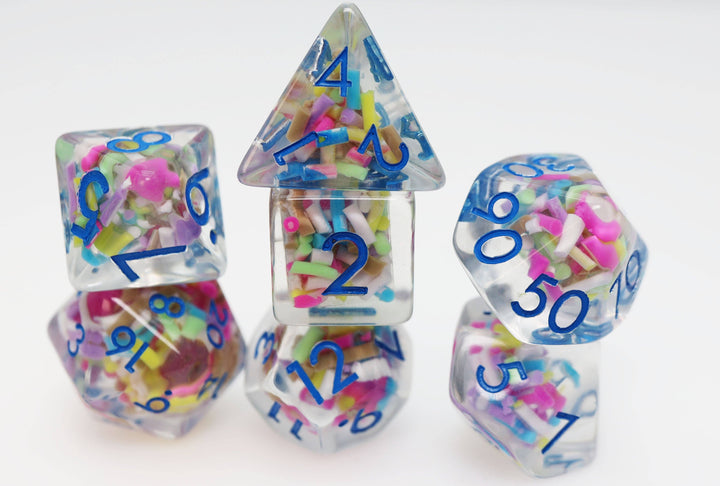 Ice Cream Sprinkles RPG Dice Set - NE043026