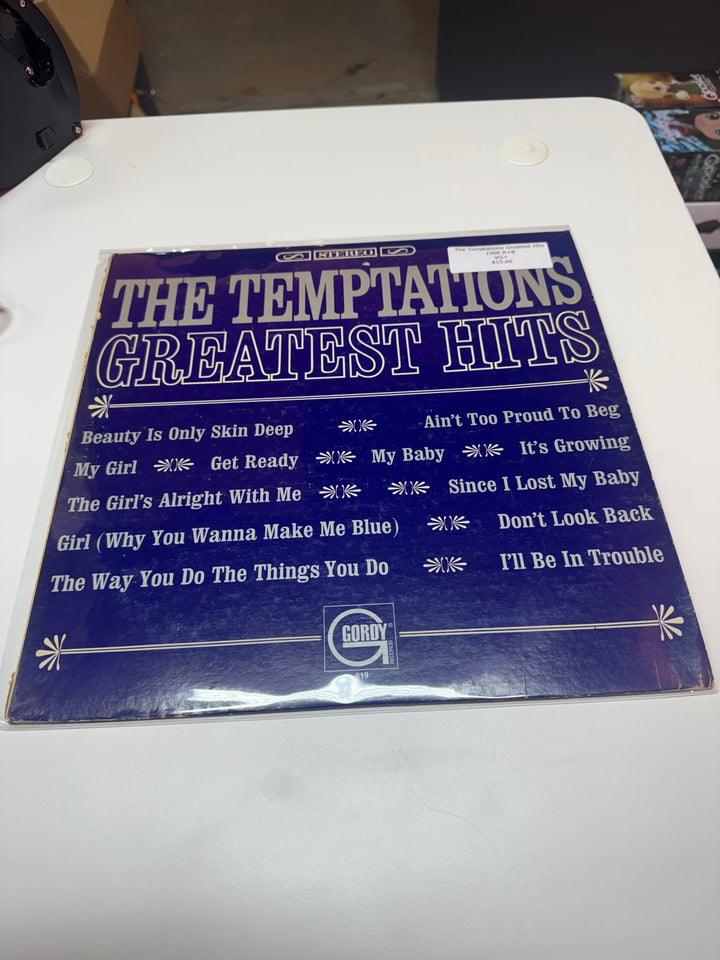 The Temptations -Greatest Hits - (VG Condition) Vinyl Record   VR32326