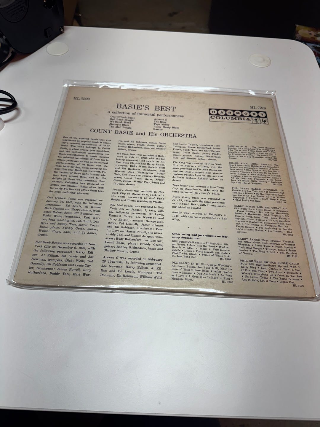 Count Basie - A Collection of Immortal Performances - (NM Condition) Vinyl Record VR32326