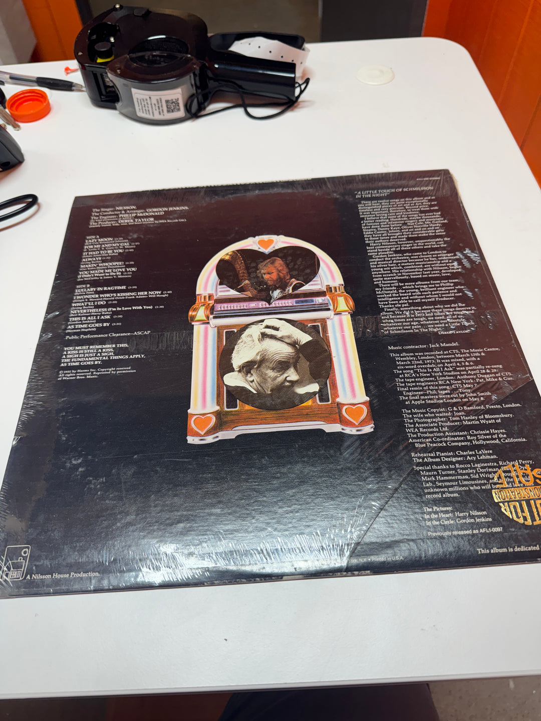 Nilsson - A Little Touch of Schmilsson in the Night - Sealed (M Condition) Vinyl Record   NR31726