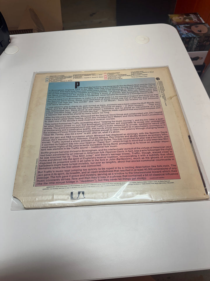Traffic - Heavy Traffic (NM Condition) Vinyl Record   VR32026
