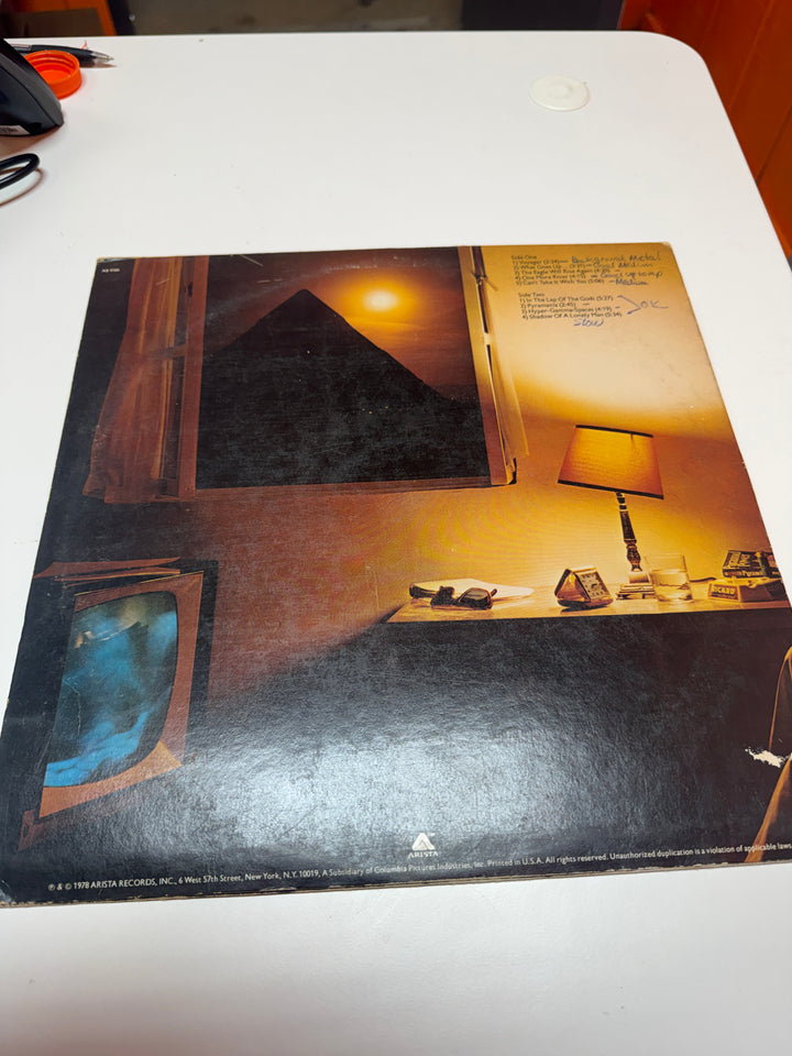 The Alan Parsons Project - Pyramid (VG Condition) Vinyl Record   VR31726