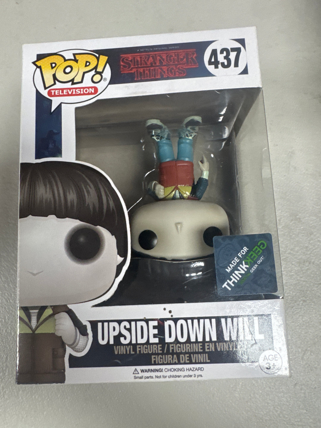 Funko Pop! Upside Down Will #437 Think Geek Stranger Things FP101326