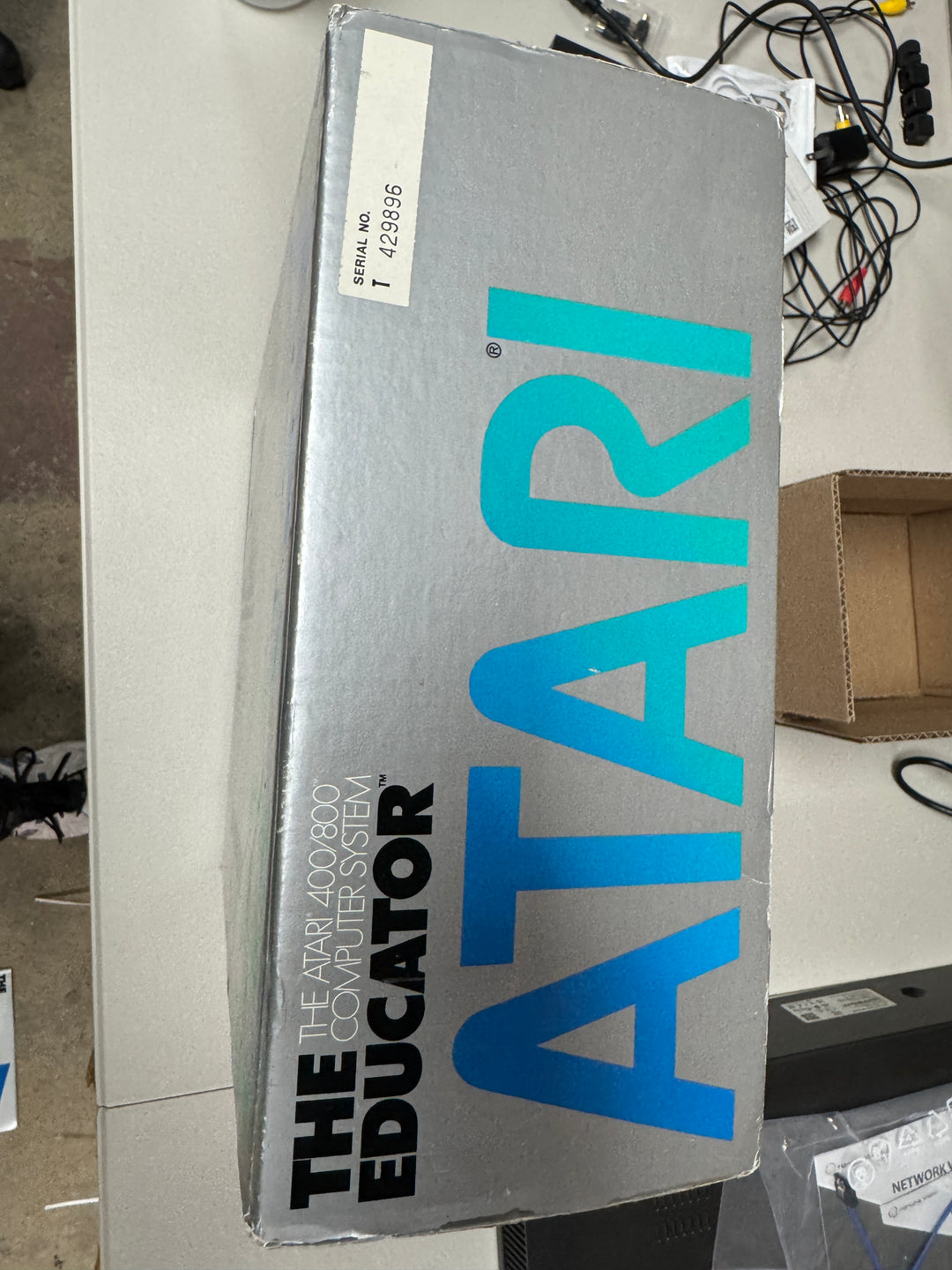 Atari 400/800 Computer System (The Educator) in Original Box) Untested