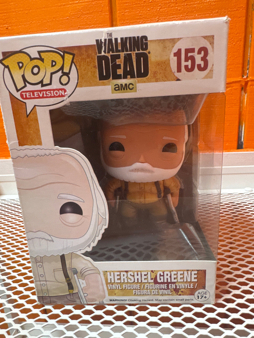 Funko Pop!  Hershel Greenie #153 - AMC Walking Dead FP4926