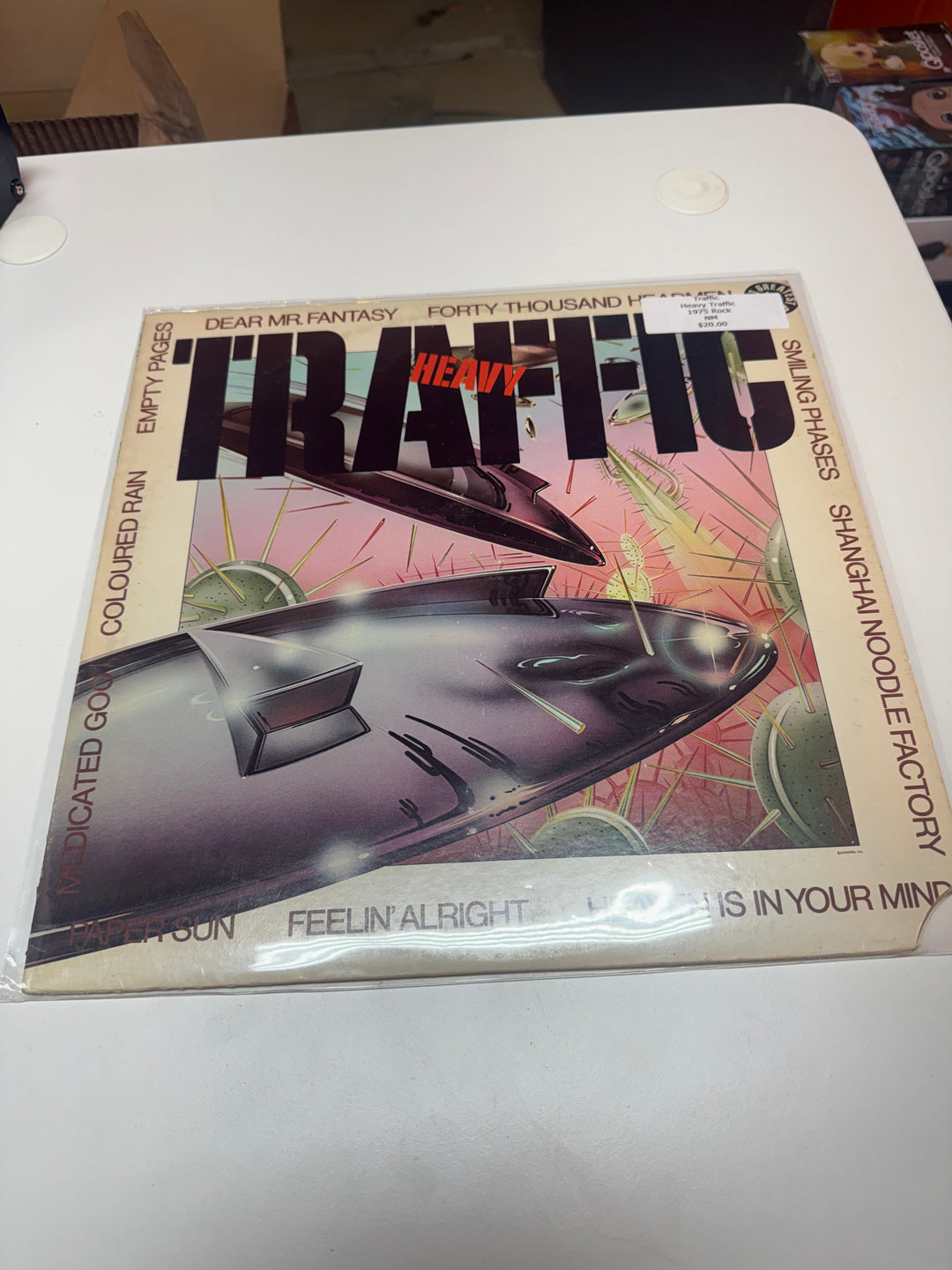 Traffic - Heavy Traffic (NM Condition) Vinyl Record   VR32026
