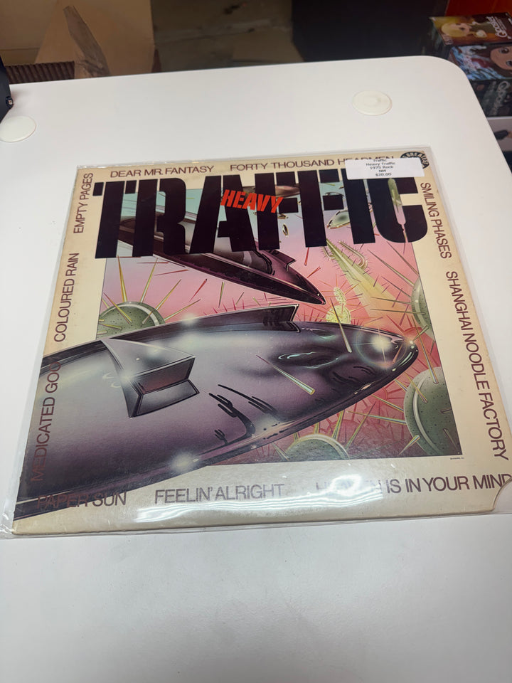 Traffic - Heavy Traffic (NM Condition) Vinyl Record   VR32026