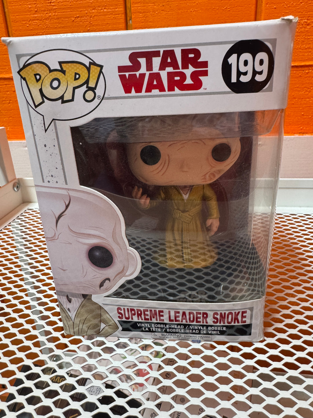Funko Pop! Supreme Leader Snoke #199 Star Wars FP42226