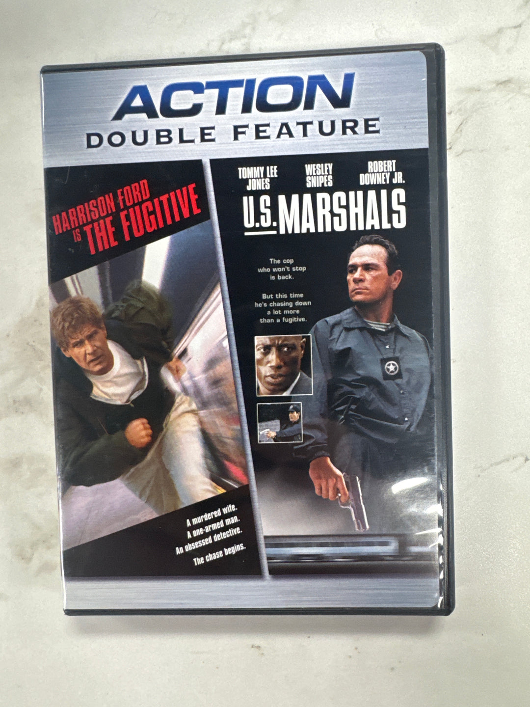 Action Double Feature: The Fugitive/ U.S. Marshals - DVD PM9826
